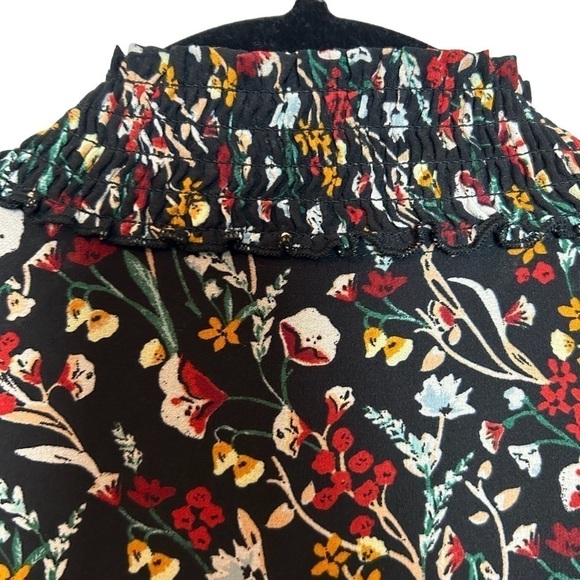 Rachel Rachel Roy Key Hole Floral Fully Lined Fit & Flare Dress - Picture 9 of 15